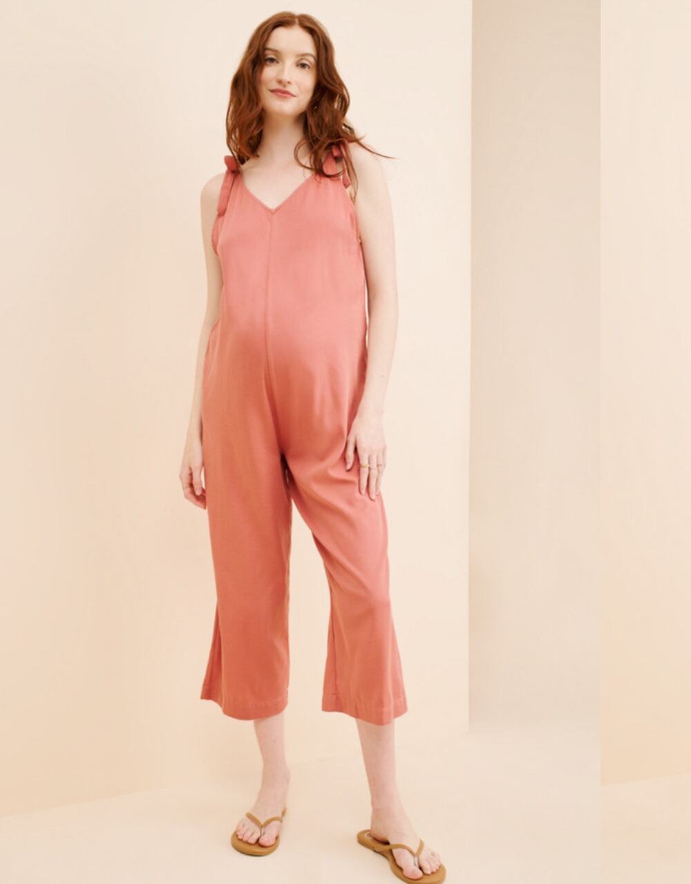 Hatch Shyla Jumpsuit Terracotta Size 3 Large